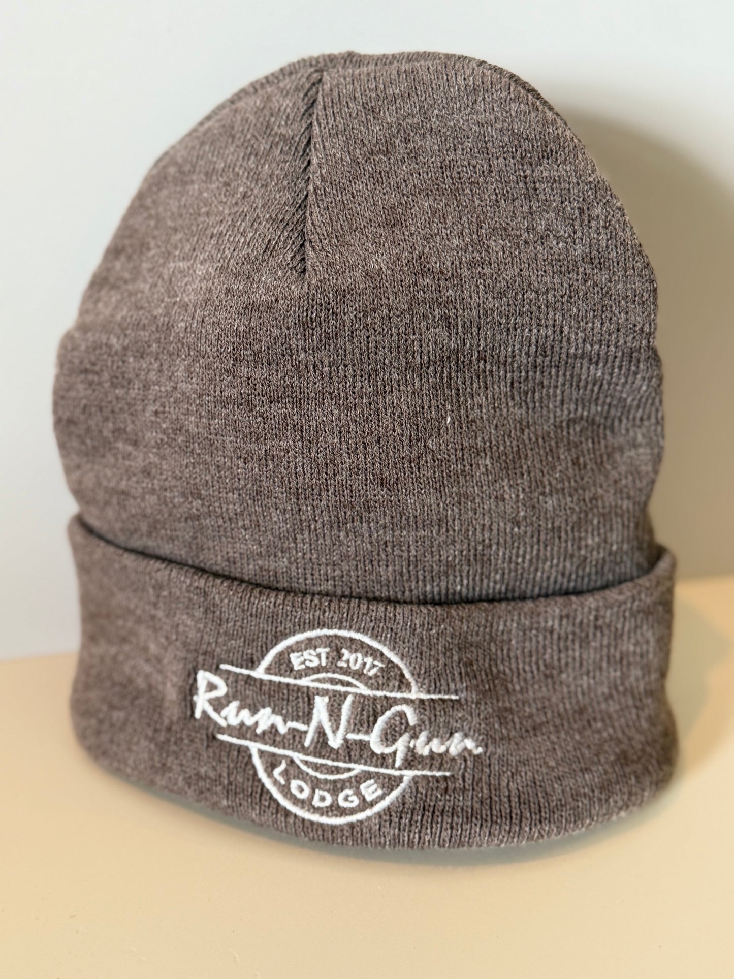 Brown RNG Lodge Beanie