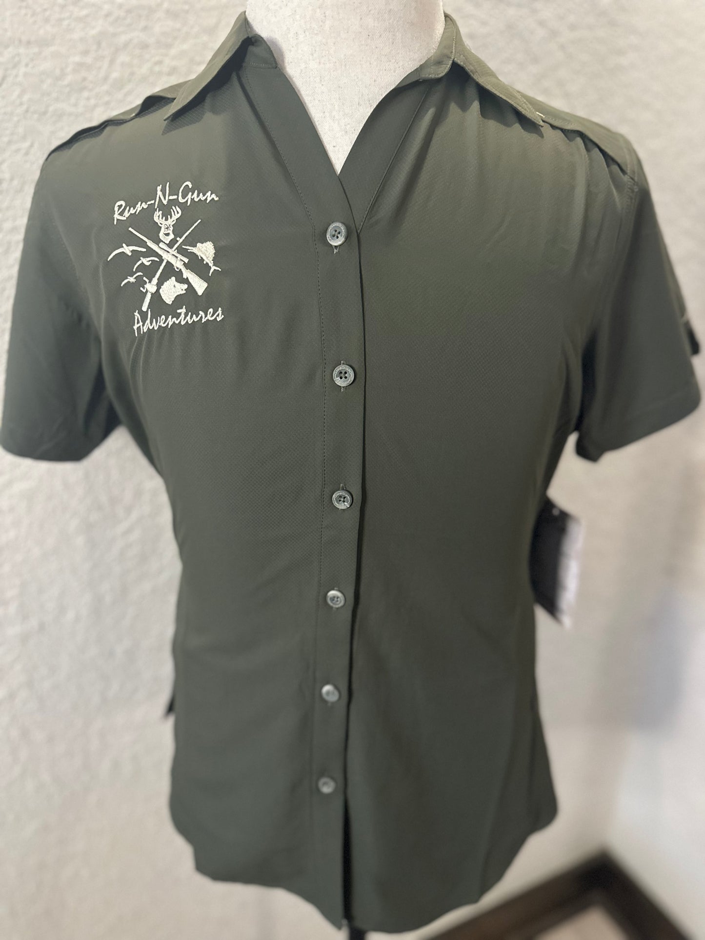 Ladies GameGuard Microfiber Short Sleeve Shirt