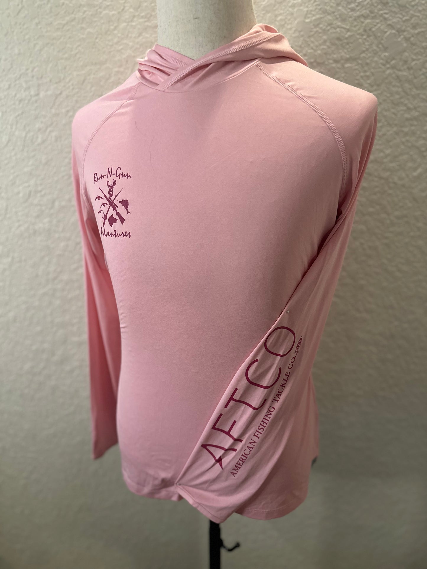 Ladies AFTCO Samurai Long Sleeve Hooded Shirt