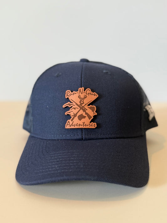Navy Leather Run-N-Gun Adventures