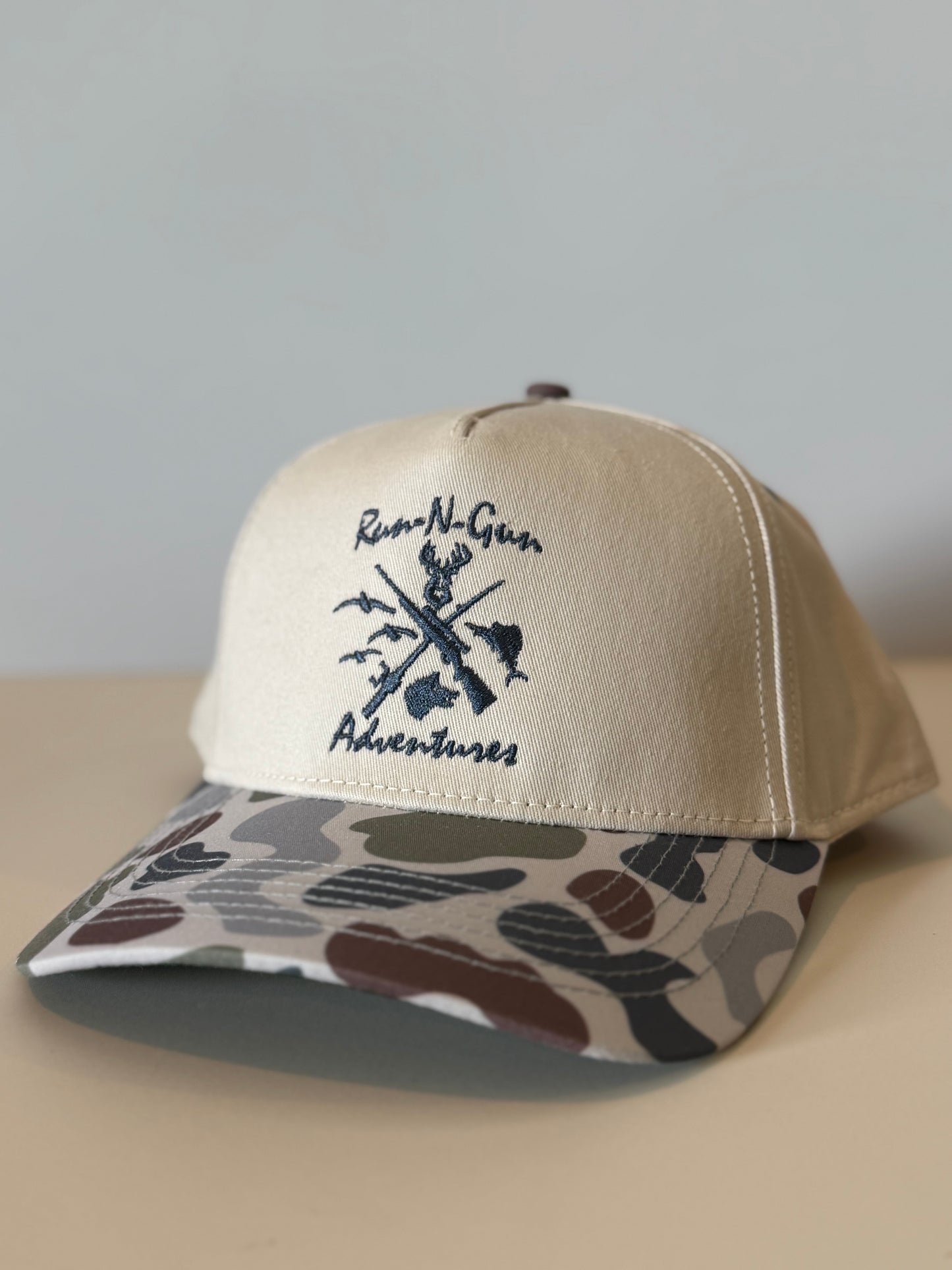 Cream & Camo Trucker Adventures