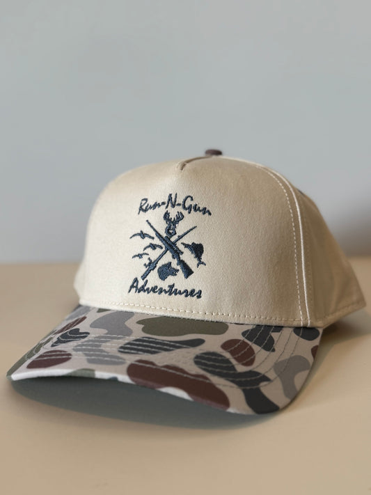 Cream & Camo Trucker Adventures