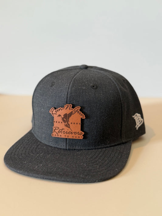 Gray Leather Run-N-Gun Retrievers
